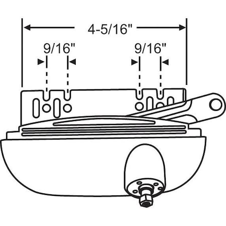 Strybuc Split Arm Casement Operator 36-392RHAD
